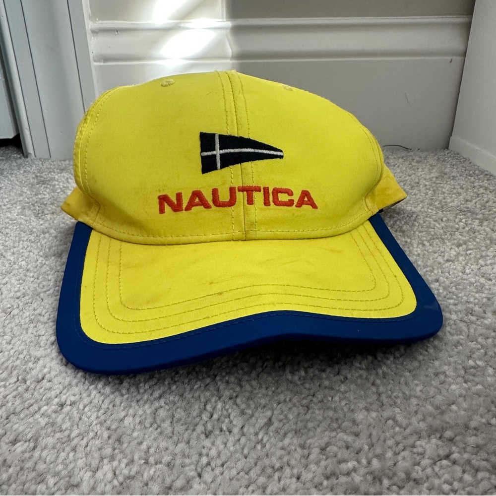 Nautica Yellow Beach Sail Hat